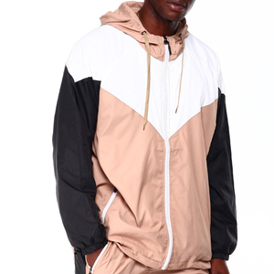 Ensemble survêtement coupe-vent personnalisé avec logo, imperméable, pour l'hiver, veste et pantalon de survêtement coupe-vent personnalisé avec logo, pour l'extérieur - Product Image 4