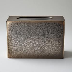 Boîte à mouchoirs en métal artisanale de luxe - Design multifonctionnel pour les maisons, hôtels et bureaux haut de gamme, durable et personnalisable - Product Image 4