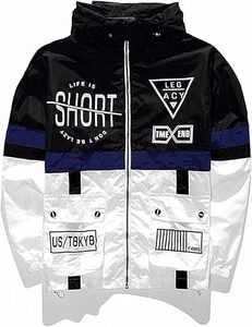 Chaqueta Deportiva Personalizada al por Mayor con Logotipo, Conjuntos para Hombre, Chándales Lisos para Hombre, Chaqueta Cortavientos, Conjunto Deportivo de Nailon para Hombre - Product Image 2