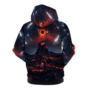 เสื้อฮู้ดลำลองสำหรับผู้ชายสตรีทแฟชั่น - Product Image 2