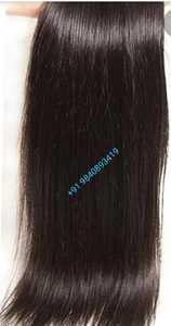 Vente d'usine 30 pouces naturel vague droite aligné cuticule dentelle indien brut Remy cheveux faisceaux frontal Extensions de cheveux humains - Product Image 6