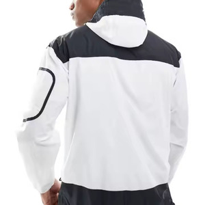 Sudadera con capucha cómoda e impermeable para hombre, con estampado de serigrafía digital, logotipo personalizado, otoño - Product Image 5