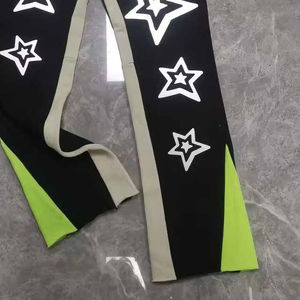 กางเกงผ้าฝ้ายขากระดิ่งสำหรับผู้ชายกางเกงขาบานสไตล์ย้อนยุค70S เหมาะสำหรับงานปาร์ตี้หรือเครื่องแต่งกายแนวสตรีท - Product Image 6