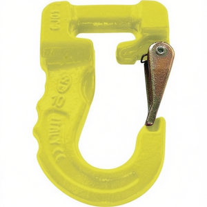 DOLEZYCH 3000 kg Yellow Round Sling <b>Hook</b> UVH High Load Capacity for Slings & Rails - Product Image 3