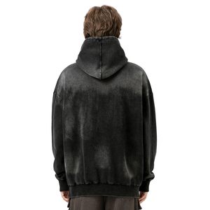 Plain Thick 400gsm Boxy Blank Hoodies <b>Men</b> Cotton <b>Oversized</b> <b>Fleece</b> Custom <b>Hoodie</b> Manufacturer Heavyweight <b>Fleece</b> <b>Men's</b> Hoodies - Product Image 4