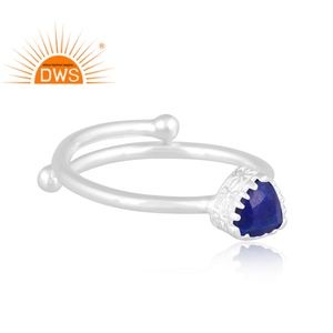 แหวนวางซ้อนกันได้สำหรับผู้หญิงทำจากเงินแท้925เหมาะสำหรับเป็นของขวัญ - Product Image 3