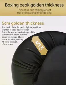 Guantes de Boxeo MMA de Piel Sintética con Logotipo Personalizado de Alta Calidad, Diseño Cómodo para Entrenamiento, Venta Directa de Fábrica - Product Image 3