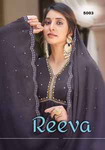 Último diseñador Pure Chinnon trabajo hecho a mano bordado Anarkali vestido indio y paquistaní ropa - Product Image 5