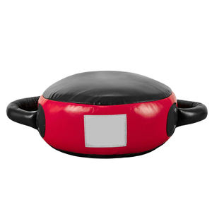 Focus Kick Pads Bouclier de frappe rond Bouclier de frappe Entraînement incurvé Thai Pu Leather Pad Kick Focus Target Boxing - Product Image 3