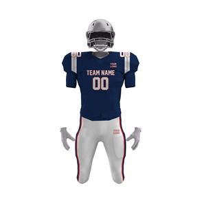 Conjunto de Uniforme de Fútbol Americano Hecho a Medida, Camisetas Transpirables con Nombre y Número del Jugador, Manga Corta, Talla Grande - Product Image 5