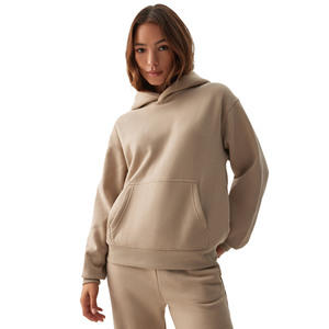 Nouvelle Collection Hiver 2025 – Survêtements Décontractés à Capuche pour Femme, Respirants, Écologiques, Séchage Rapide, en Coton, Logo Personnalisé, Deux Pièces - Product Image 2