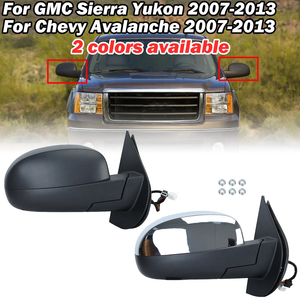 Conjunto de Espejo Retrovisor Lateral para GMC Sierra Yukon, para Chevrolet <span class=keywords><strong>Avalanche</strong></span> Silverado Suburban Tahoe 2007 2008 2009 2010-2013 - Product Image 1