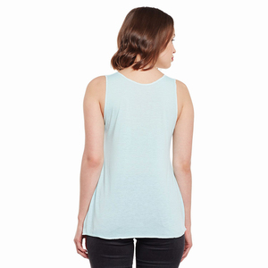 Camiseta sin mangas para mujer con servicio OEM, ropa de gimnasio transpirable de secado rápido, camiseta sin mangas de gimnasio para mujer hecha en poliéster con sublimación - Product Image 2