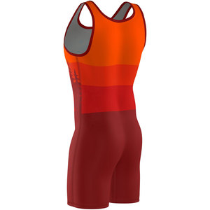 Lucha libre Singlets Gimnasio Singlet Hombres Lucha Libre Singlets Por encargo Sublimación Gráfico Hombres - Product Image 4