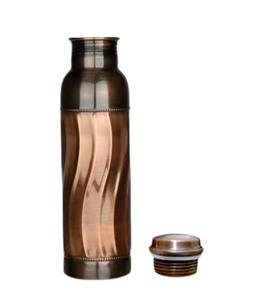 Venta caliente Ant. Botella Wave Copper 650 ML, Súbete a la ola de hidratación con la hormiga. Botella De Cobre Ola, Ant. Frasco de cobre ondulado - Product Image 6