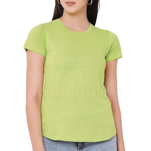 เสื้อยืดผู้หญิงย้อมสีเรียบดีไซน์โลโก้อย่างมืออาชีพ - Product Image 1