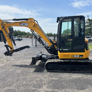 Mini-excavatrice sur chenilles JCB 55Z-1 2023 avec moteur, pompe et boîte de vitesses à roulement PLC comme composants principaux - Product Image 3