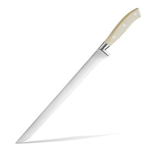 Couteau à jambon Grandsharp de 11,5 pouces en acier inoxydable à haute teneur en carbone, couteau de cuisine pour désosser la viande, couteau de chef pour couper la viande avec manche en ABS - Product Image 1