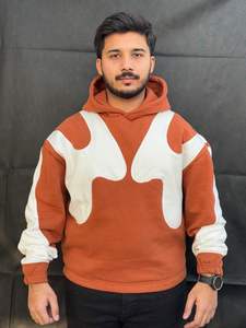 Derniers fabricants de vêtements Streetwear Nouveaux styles en 100% coton polaire Hip Hop Pullover Hoodies - Product Image 4