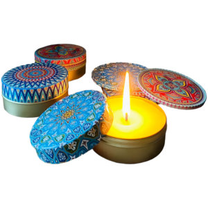 Best Selling Decorative Lid Jar Candle in Low Price Wedding Restaurant Home Decor - Product Image 1