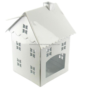 Lanterne en métal avec t-light, vente en gros, décoration de noël personnalisée, cadeaux de noël en vrac - Product Image 2