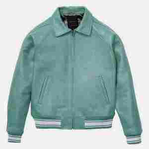 Chaqueta Avirex Clásica de Cuero Vacuno Genuino y Lona, Personalizada, de Alta Calidad, Resistente al Agua y al Viento, Venta al Por Mayor - Product Image 5