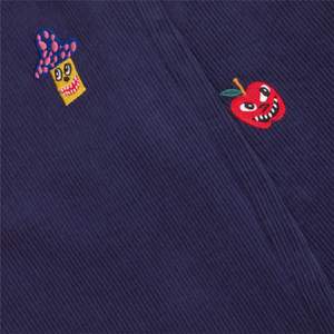 Men and <b>Women</b> Embroidered Patch Corduroy Pants - Stylish Corduroy <b>Trousers</b> with Unique Patchwork, Ideal <b>for</b> Street Style - Product Image 6