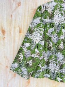 คอลเลคชั่นใหม่แจ็คเก็ตผ้าฝ้ายบุผ้าแคนธาวินเทจสำหรับผู้หญิงเสื้อโค้ทปักกระดุมแบบกลับด้านได้สไตล์อินเดียสำหรับฤดูใบไม้ร่วงขนาดพิเศษ - Product Image 6