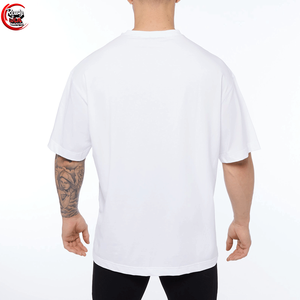 Camiseta Deportiva de Compresión para Hombre, Corte Regular, Lavado Ácido, Color Sólido, Ecológica, Transpirable, Algodón Grueso, Secado Rápido, Personalizable - Product Image 5