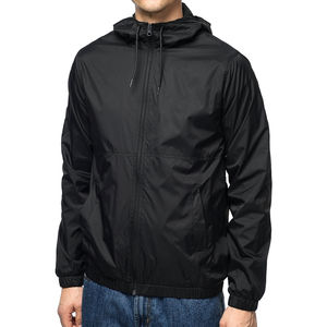 Chaqueta Cortavientos Impermeable Deportiva para Correr, con Logotipo Personalizado al por Mayor, para Hombre - Product Image 1
