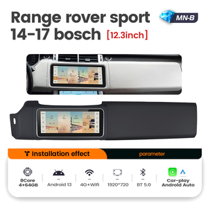 Mekede MNB 12,3 pulgadas pantalla IPS Dual Android coche Radio Auto electrónica 4G WIFI para Land <span class=keywords><strong>Rover</strong></span> Sport Bosch Harman 2014 -<span class=keywords><strong>2019</strong></span> - Product Image 3
