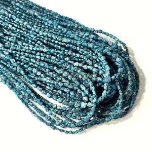 เพชรบลูธรรมชาติ 3-3.5 มม. แบบดิบ ไม่เจียระไน รูปทรงหยดน้ำ สำหรับทำเครื่องประดับ ราคาขายส่ง - Product Image 6