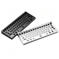 Carcasa de Teclado de Aleación de Aluminio Mecanizada por CNC de Alta Precisión, Personalizada OEM, Placa Base de Teclado Mecánico, Piezas CNC