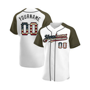 Maillots de baseball à manches courtes respirants 100% polyester Couleurs et tailles personnalisées OEM/ODM Vente en gros avec impression numérique - Product Image 2