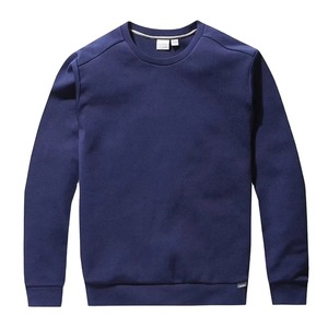 Sweatshirts à col rond unis décontractés pour hommes femmes pull d'hiver à manches longues motif 3D personnalisé 100% tissu polaire en coton - Product Image 4