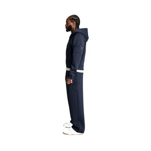 Meilleures ventes, survêtement pour homme avec logo personnalisé, fermeture éclair, uni, avec capuche et pantalon droit, jogging, ensemble de survêtement, prix bas - Product Image 2