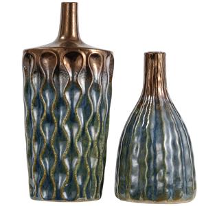 Florero de aluminio de flores nórdicas decorativas de piso moderno de Venta caliente para decoración del hogar - Product Image 3