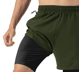 Men & <b>Women</b> High Waist Yoga Fitness <b>Shorts</b> with Tummy Control Stretchy Gym Biker <b>Shorts</b> for Workout - Product Image 4