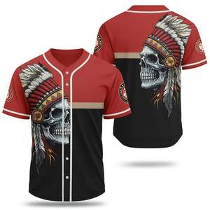 Maillots de baseball sublimés personnalisés de haute qualité Sublimation de teinture de qualité professionnelle pour les clubs scolaires et les tournois - Product Image 5