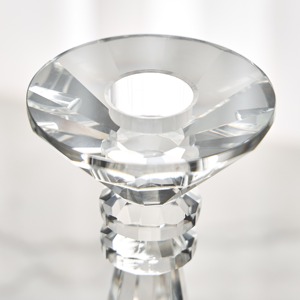 Unique White <b>Glass</b> <b>Candle</b> <b>Holder</b> Modern Artistic Shape Elegant Table Accent For Home Decor Bedroom Living Room And Dining Space - Product Image 3