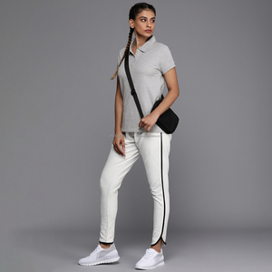 Camiseta de Algodón Elástica en 4 Direcciones de Alta Calidad, Manga Corta, Transpirable, Antibolitas, Casual, Moderna y Clásica para Mujer, Venta al por Mayor a Bajo Precio - Product Image 4