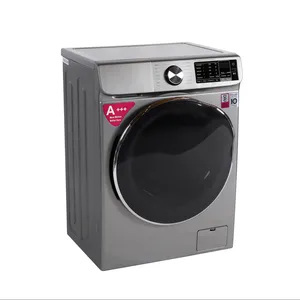 8kg Washing Machine Front Loading Fully Automatic Washing Machine Titanium Silver Color With Popular AttractIve Design