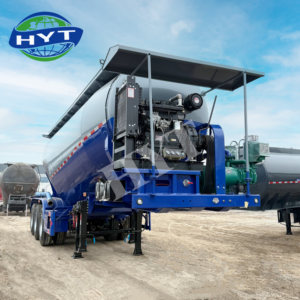 Semi-remorque citerne à ciment en vrac à 3 essieux, semi-remorque citerne à poudre robuste pour le <span class=keywords><strong>transport</strong></span> de matériaux en vrac secs - Product Image 6