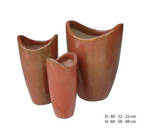 Meilleures ventes : Pots et jardinières en terre cuite émaillée haute température pour jardin et extérieur, style moderne, avec trou de drainage, décoration intérieure - Product Image 4