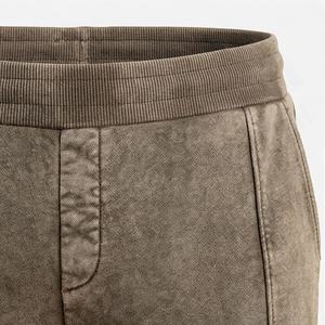 กางเกงยีนส์ผู้ชายสไตล์ยูนีค ผลิตจากโรงงาน ล้างสีแบบแอซิดวอช สีตามสั่ง คุณภาพสูง พิมพ์โลโก้ตามสั่ง กางเกงยีนส์ผู้ชายล้างสีแบบแอซิดวอช - Product Image 4