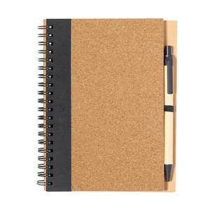 Quaderno Ecologico in Sughero Gienah, Gadget Promozionale Sostenibile - Product Image 1