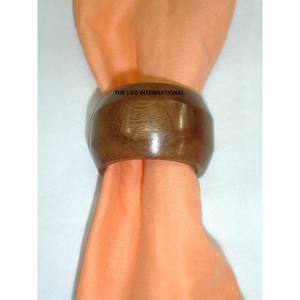 Wooden Metal Rounded Shape Black Finished <b>Napkin</b> Ring New Design Hotel Restaurant Table Decoration for Wedding <b>Party</b> - Product Image 6