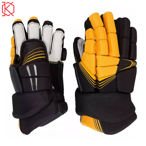 Gants de hockey sur glace KWICLO INTERNATIONAL OEM, modèles haut de gamme, meilleurs pour la saison hivernale, fabrication en gros, cuir/polyester, personnalisables - Product Image 4