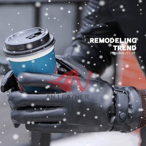 Guantes de Conducción de Cuero de Alta Calidad, Diseñados para un Agarre Fuerte al Conducir y Manejar el Vehículo - Product Image 4