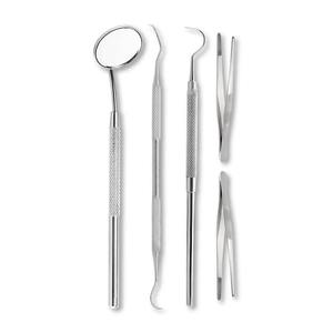 Ensemble d'examen dentaire avec impression de logo entièrement personnalisée / Ensemble d'examen dentaire léger de longueur standard - Product Image 1